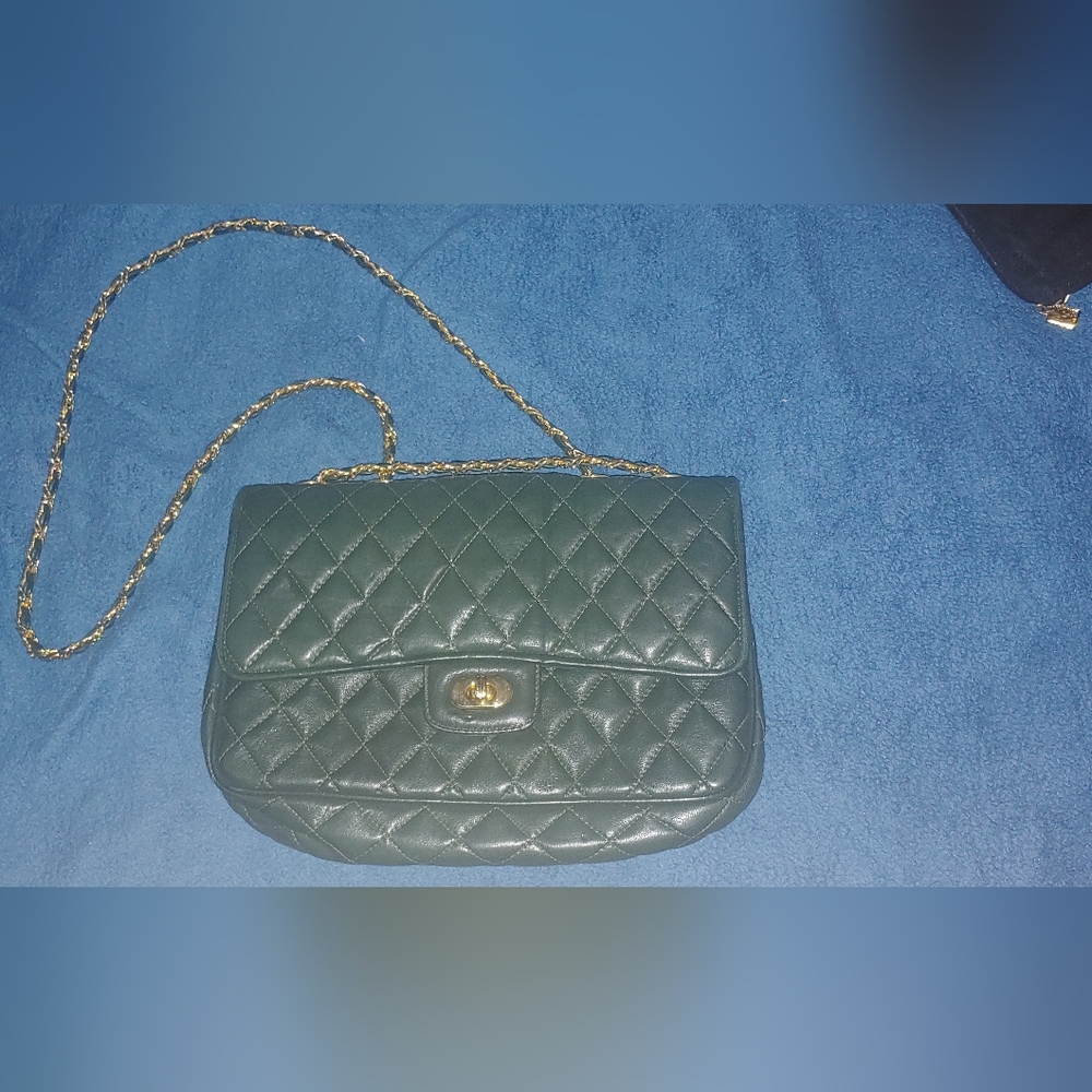 Vintage green bag